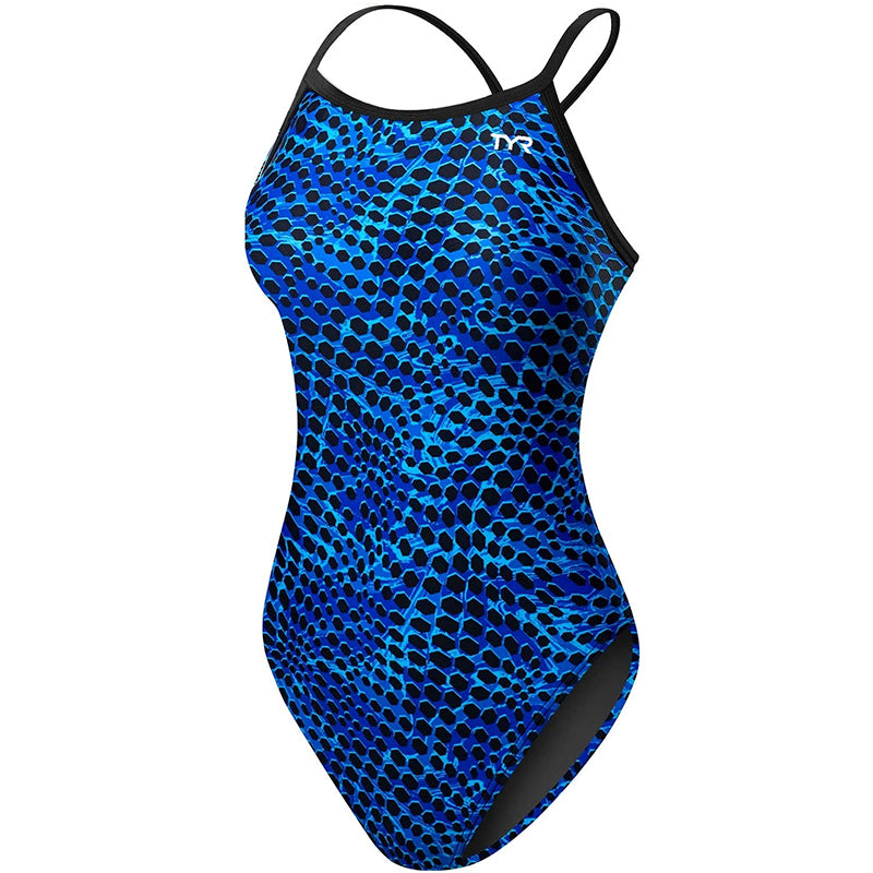TYR - Swarm Diamondfit Ladies Swimsuit - Blue