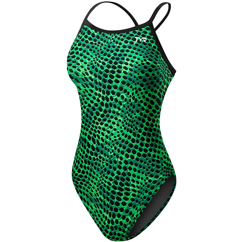 TYR - Swarm Diamondfit Ladies Swimsuit - Green