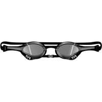 TYR - Tracer-X Elite Mirrored Racing Adult Goggles - Silver/Black