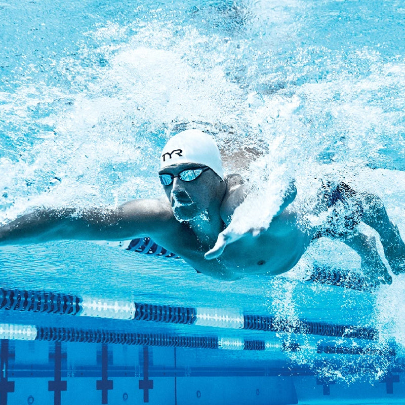 TYR - Tracer-X Racing Mirrored Goggles - Blue/Black