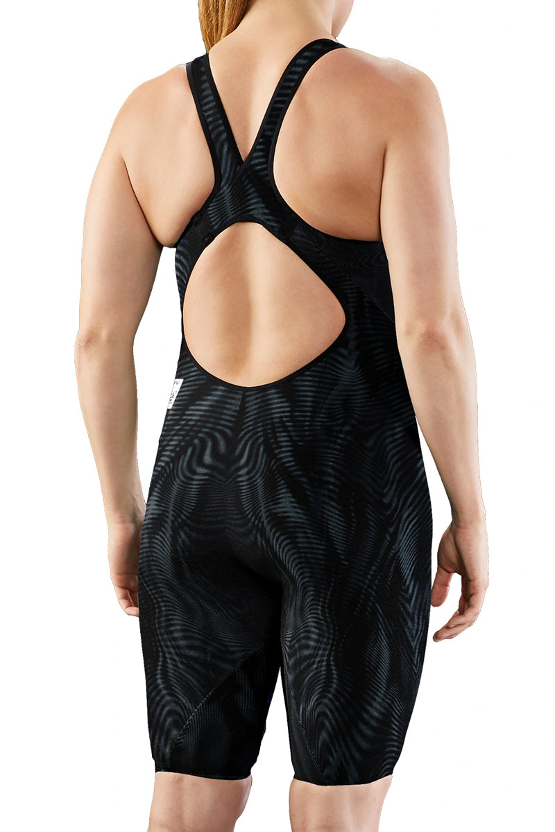 TYR - Venzo™ Genesis Open Back Ladies Swimsuit - Onyx