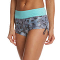 TYR - Women’s Active Della Boyshort-Lavare - Grey/Mint