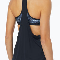 TYR - Women’s Active Shea 2 In 1 Tank-Serpiente - Black