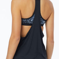 TYR - Women’s Active Shea 2 In 1 Tank-Serpiente - Black