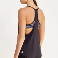 TYR - Women’s Active Shea 2 In 1 Tank-Serpiente - Black