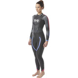 TYR - Women’s Hurricane Wetsuit Cat 3 - Black/Pink/Purple