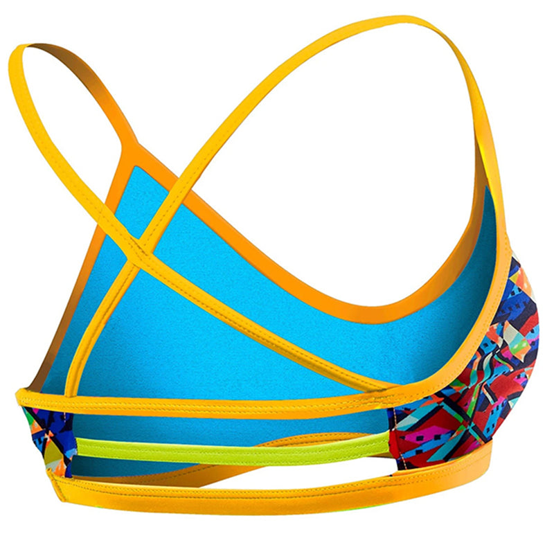 TYR - Mosaic Trinity Ladies Bikini Top - Multi