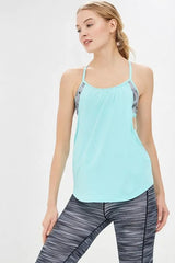 TYR - Women’s Shea 2 in 1 Tank-Lavare - Grey/Mint