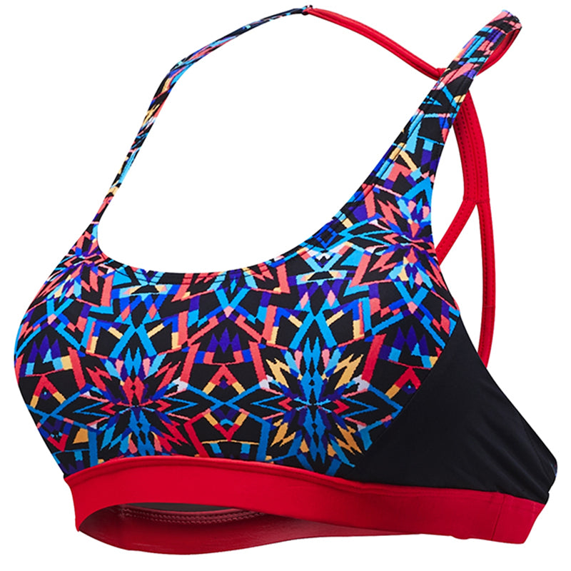 TYR - Women’s Active Harlow Top- Carnivale - Black/Multi