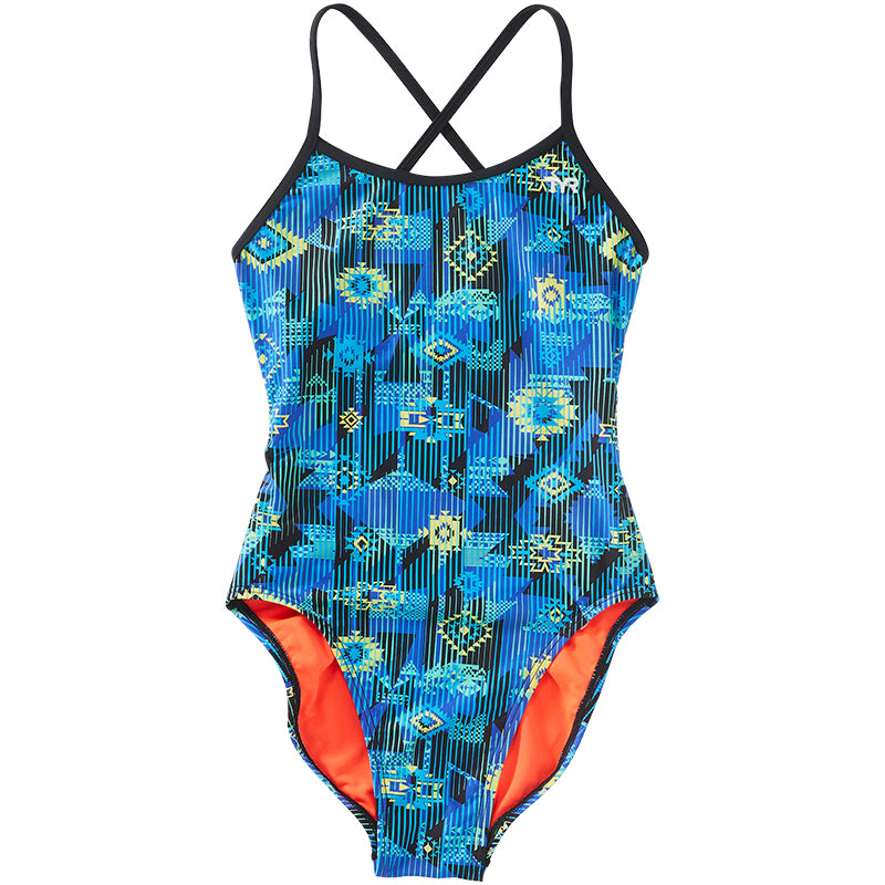 TYR - Azoic Trinityfit Ladies Swimsuit - Blue/Multi