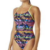 TYR - Sumatra Cutoutfit Ladies Swimsuit - Black/Multi