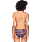 TYR - Fresno Cutoutfit Ladies Swimsuit - Purple/Multi