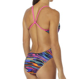 TYR - Fresno Cutoutfit Ladies Swimsuit - Purple/Multi