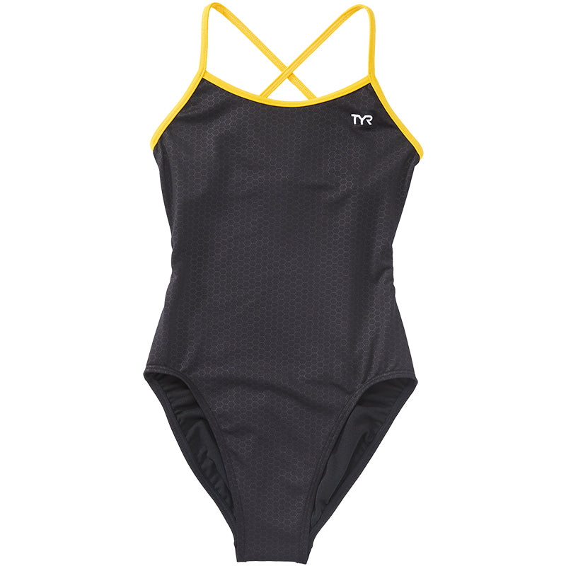 TYR - Hexa Trinityfit Ladies Swimsuit - Black/Gold