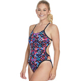 TYR - Meso Mojave Cutoutfit Ladies Swimsuit - Black/Multi