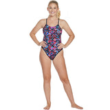 TYR - Meso Mojave Cutoutfit Ladies Swimsuit - Black/Multi