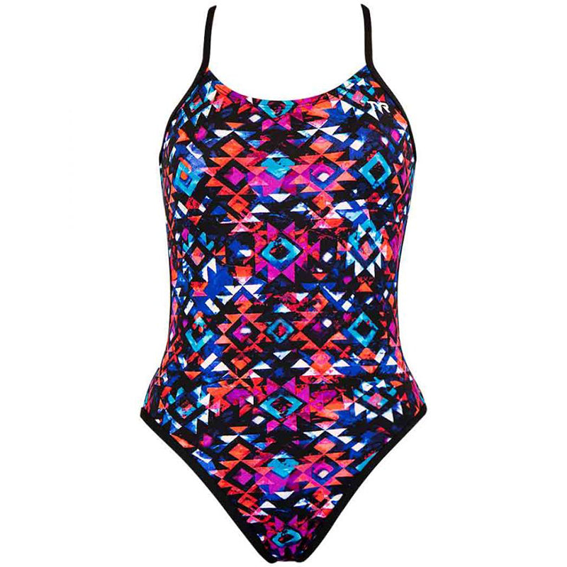 TYR - Meso Mojave Cutoutfit Ladies Swimsuit - Black/Multi