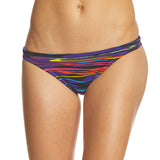 TYR - Fresno Women's Mini Bikini Racer Brief - Purple/Multi