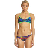 TYR - Fresno Women's Mini Bikini Racer Brief - Purple/Multi