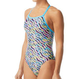TYR - Zazu Diamondfit Ladies Swimsuit - Pink/Blue