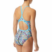 TYR - Zazu Diamondfit Ladies Swimsuit - Pink/Blue