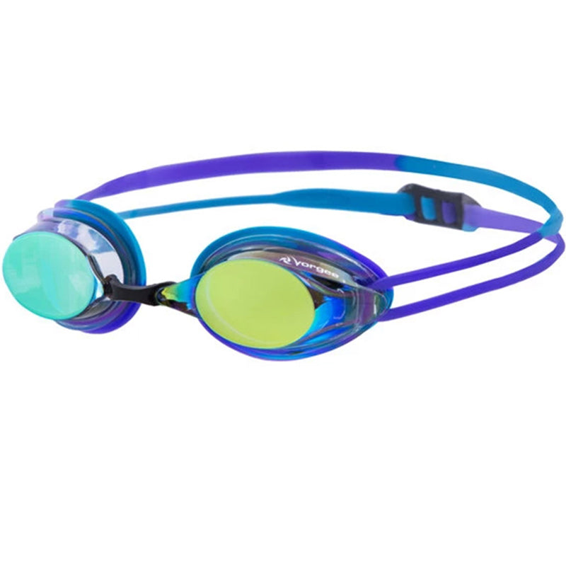 Vorgee - Extreme Competition Missile Fuze Rainbow Mirror Lens Goggle Violet/Aqua Blue