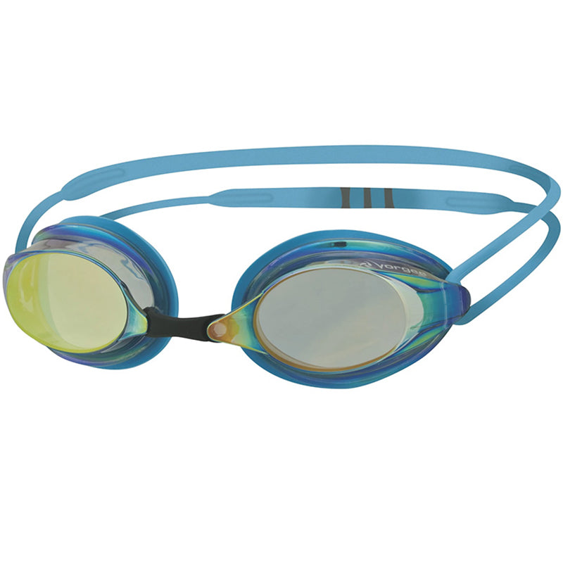 Vorgee - Extreme Competition Missile Mirror Fluro Goggle Aqua Blue Silver lens