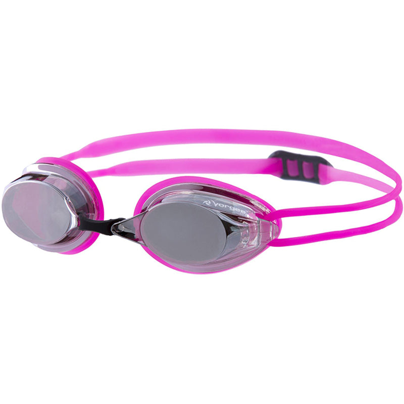 Vorgee - Extreme Competition Missile Silver Mirror Lens Goggle Fluoro Pink