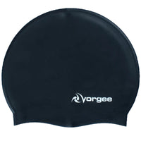 Vorgee - Super Flex Silicone Swim Hat Black