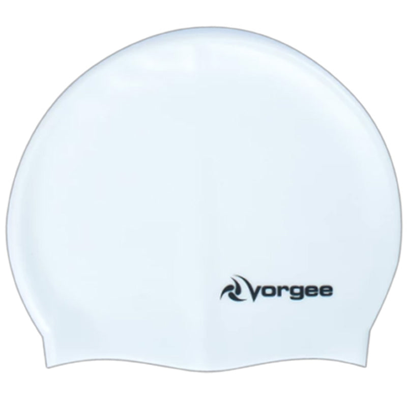 Vorgee - Super Flex Silicone Swim Hat White