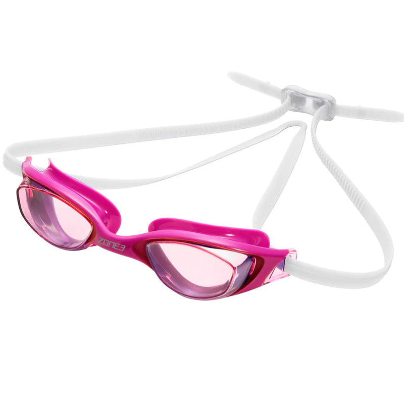 Zone3 - Aspect Goggle Clear Mirror - Pink/White - polarized