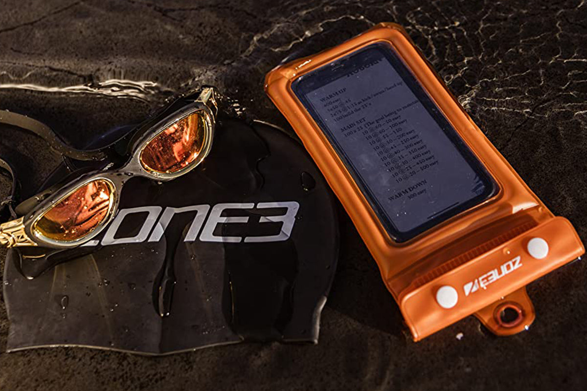 Zone3 - Buoyancy Waterproof Phone Pouch - Orange