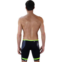 Zone3 - Cosmic Mens Jammers (Grey/Fluro Yellow)