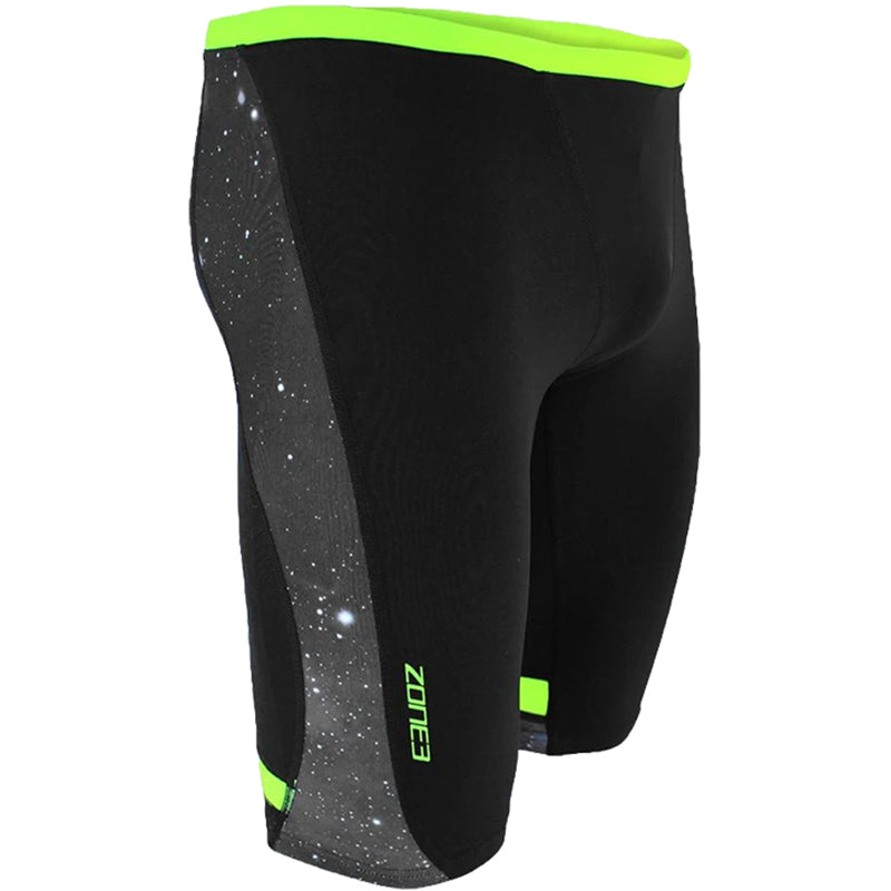 Zone3 - Cosmic Mens Jammers (Grey/Fluro Yellow)