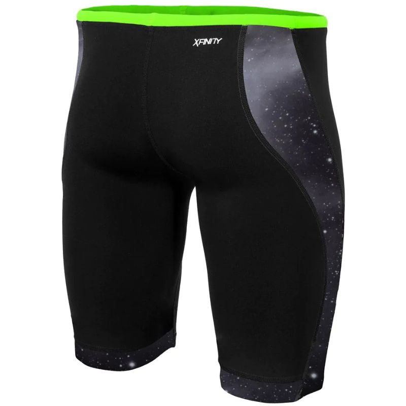 Zone3 - Cosmic Mens Jammers (Grey/Fluro Yellow)