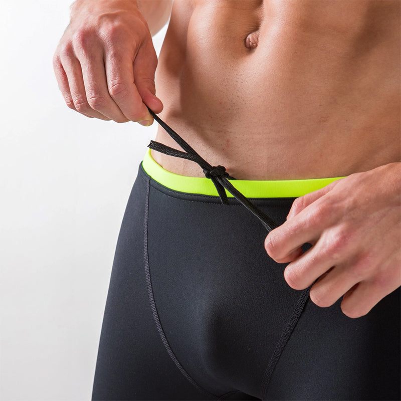 Zone3 - Cosmic Mens Jammers (Grey/Fluro Yellow)