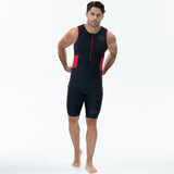 Zone3 - Men's Activate Trisuit - Black/Red