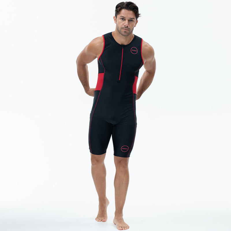 Zone3 - Men's Activate Trisuit - Black/Red