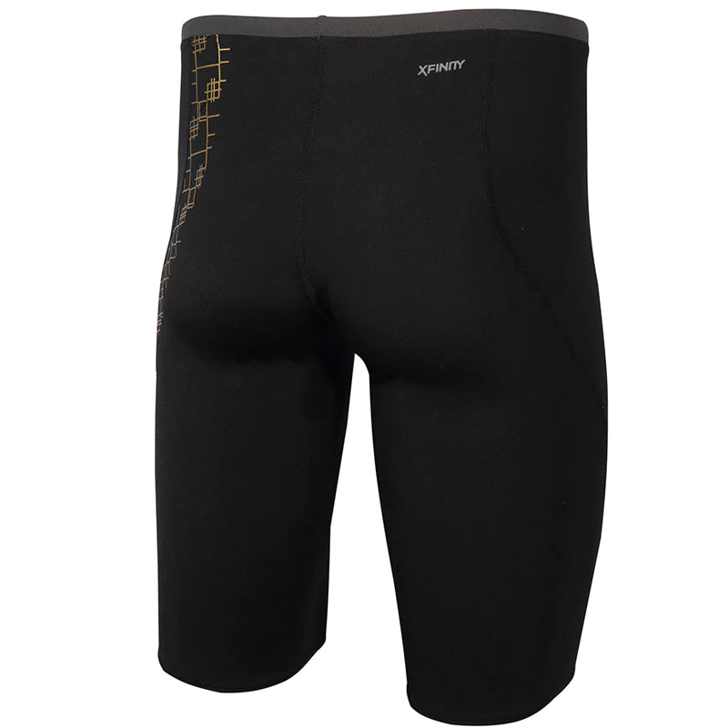 Zone3 - Men's Iconic Jammers (Black/Gold)