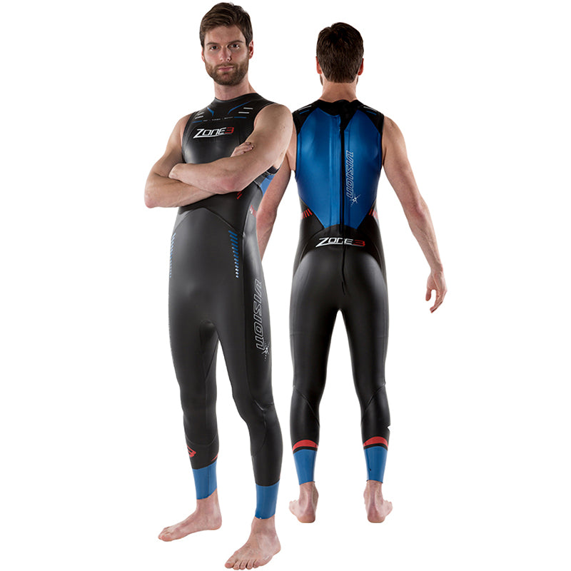 Zone3 - Mens Sleeveless Vision Wetsuit