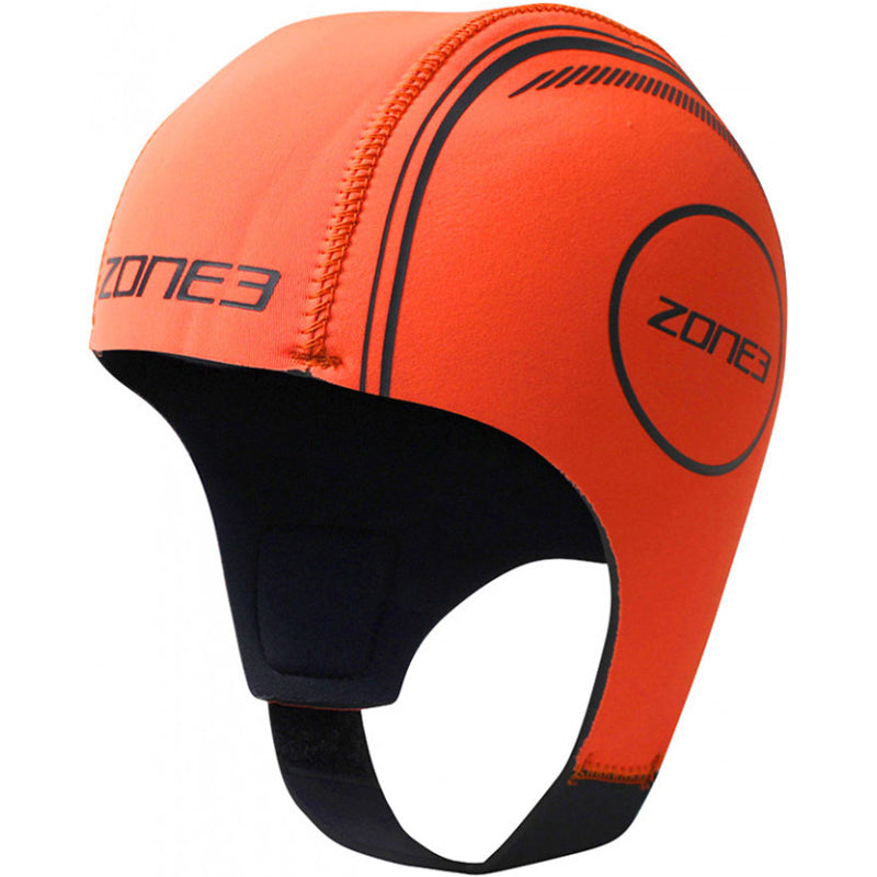 Zone3 - Neoprene Swim Cap - Orange