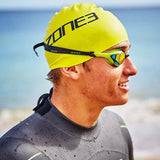 Zone3 - Silicone Swim Cap 48g - HI-VIS Yellow