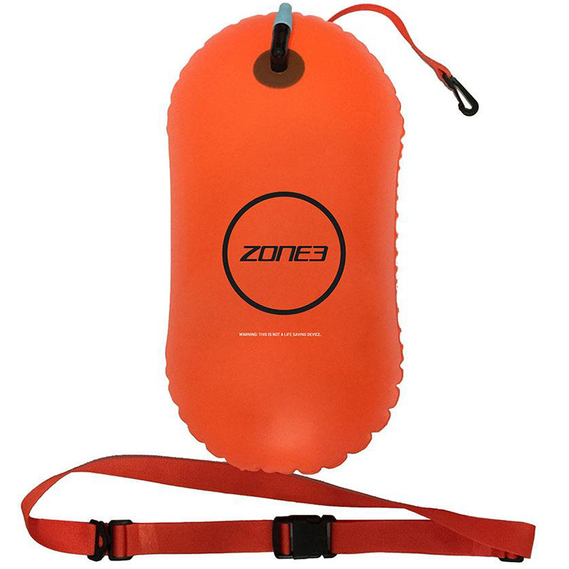 Zone3 - Swim Safety Buoy/Tow Float - Neon Orange