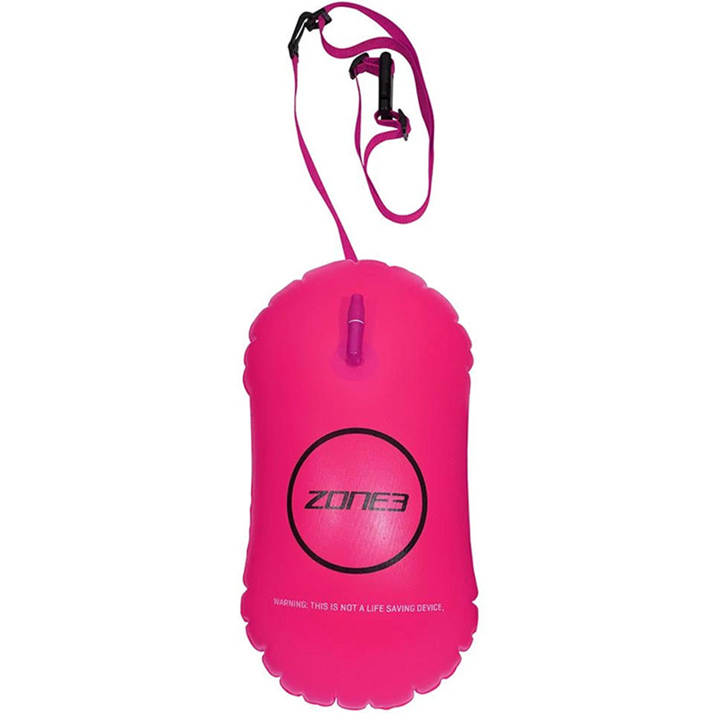 Zone3 - Swim Safety Buoy/Tow Float - Neon Pink