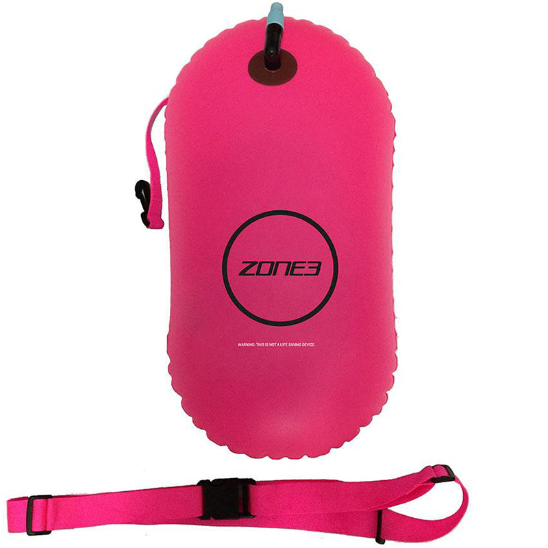 Zone3 - Swim Safety Buoy/Tow Float - Neon Pink