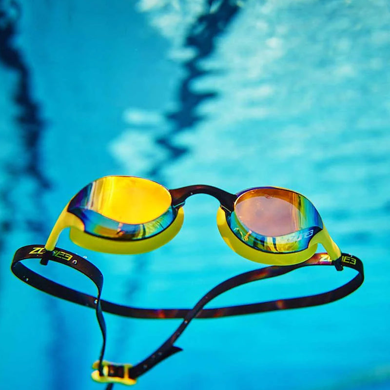 Zone3 - Volare Streamline Racing Swim Goggles - Green/Black