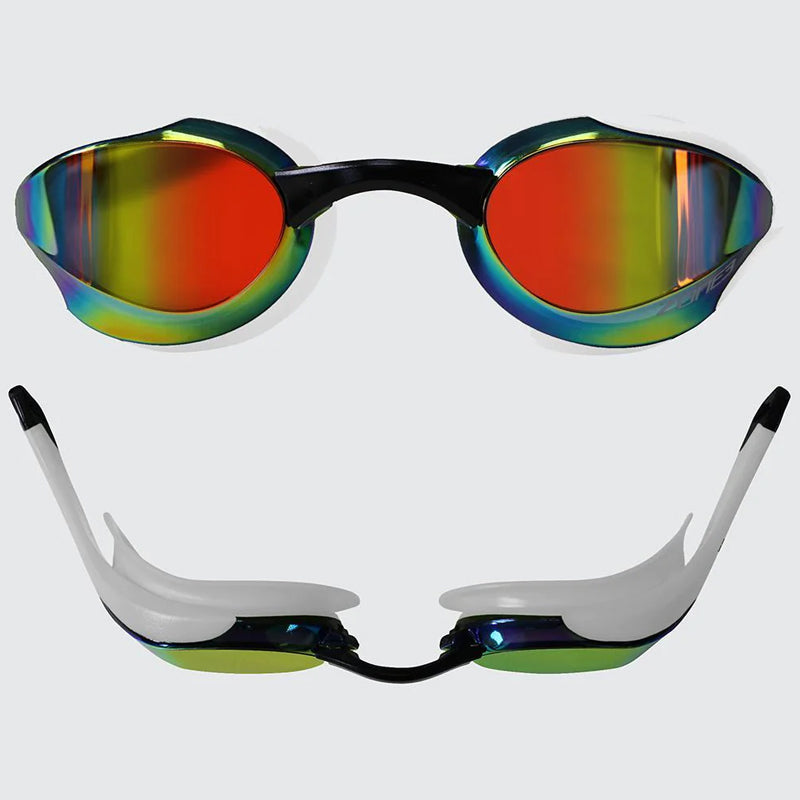 Zone3 - Volare Streamline Racing Swim Goggles - White/Green