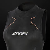 Zone3 - Womens Sleeveless Vision Wetsuit - Black/Pink